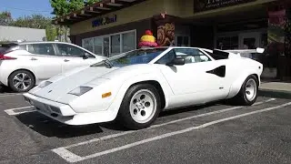 1982 Lamborghini Countach 5000 S (w/ startup)