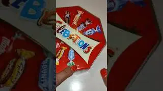Unboxing Chocolate Celebration Box , Mouth watering video, #shorts