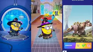Witch Gameplay in The Mall Location | New Minion Rush