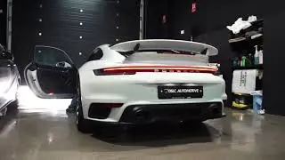 PORSCHE 992 TURBO S | Akrapovic Exhaust System By DSLC Performance