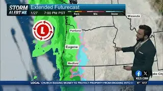 While not heavy rain, damp conditions return to Oregon