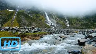 Pristine Mountain Soft River Flow for Sleep and Relaxation UHD. Nature, River Sounds, White Noise 5h