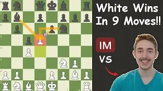 I CRUSHED A Chess Master With This Positional Pawn Sacrifice!