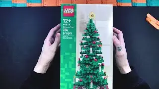 LEGO Рождественская елка 40573: сборка и обзор! Акция &laquo;Черная пятница 2025&raquo; всего за 25 долларов!