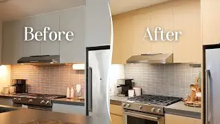 Экстремальное преображение кухни только с помощью PEEL & STICK