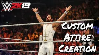 SETH ROLLINS SUMMERSLAM 2015 ATTIRE | WWE 2K19 | CUSTOM ATTIRE