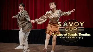 Savoy Cup 2025 - Advanced Couple Routine - Hansu Kim & Kim Eunjung