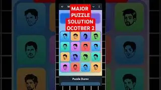 Major Puzzle Solution 2 October #shorts #major #MajorAirdrop #crypto