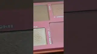 Benefit Fouroscope Earth Angel Palette Swatches