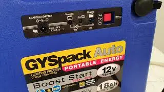 Автомобильное пусковое устройство GYS Gyspack Auto -обзор