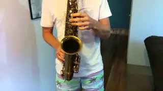 1942 Vintage Buescher Aristocrat 'Big B' Alto Saxophone 297XXX Play Test