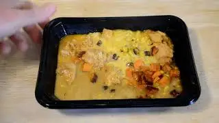 Обзор коробки с едой &laquo;Свежая золотая духовка&raquo; с курицей и пюре