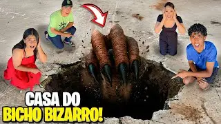 ACHAMOS A CASA DO BICHO BIZARRO! SERÁ QUE ELE NOS VIU?