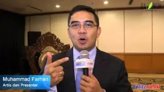 Konsisten dan Kerja Keras, Muhammad Farhan, Artis dan Presenter