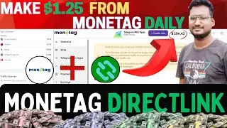 Click & Earn: $1.25/Day from Monetag Direct Link Method - Cyber Constellation Official @monetag