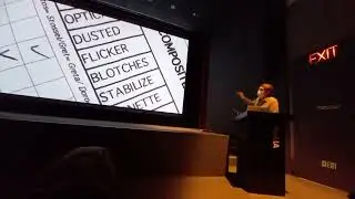 Introduction of restored Cinerama presentation of 