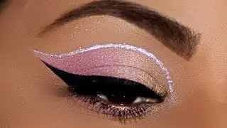 FUCHSIA GOLD Defined Cutcrease Eyeshadow Tutorial