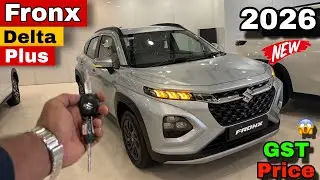 New maruti Suzuki Fronx Delta Plus 2026 Model 🔥नई GST 2.0 price| Features | Mileage & Details Review