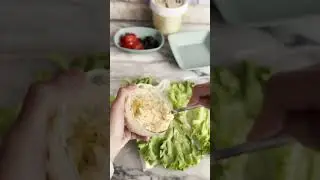 Viral Protein-Packed Lettuce Wrap 🥬💥: Low-Carb, High-Energy Recipe!
