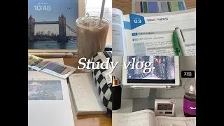 [공시생 vlog] 대한문구 또 구매…|2주만에 기본강의 112개 2회독 완강하기| 도서관 공부| 그냥 버텨