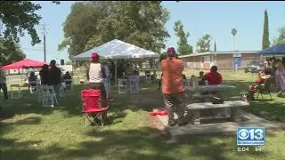 Local Church Meets Outdoors For First In-Person Service Since Social Distancing Orders