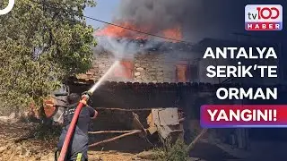 tv100 Ekibi Alevlerin Sardığı Bölgede! | tv100 Haber