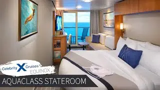 Celebrity Equinox | AquaClass Stateroom Full Walkthrough Tour & Review 4K | 2021