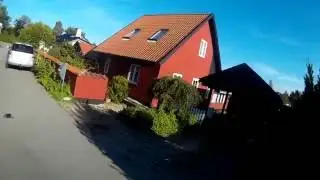 Racerdrone i stille trav