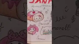 cute sanario characters! #sanrio #cutecore #cute #hellokitty #pompompurin #mymelody #cinnamoroll
