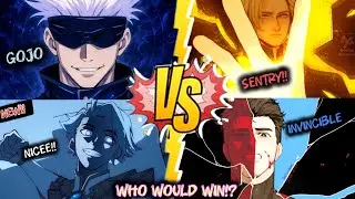  The comparison... Sentry VS Gojo || who would win!?🤔