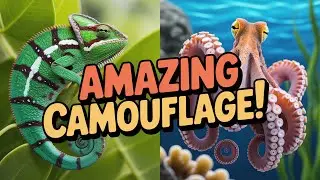 Amazing Animal Camouflage Tricks! | How Animals Hide in Plain Sight 🐾🌿