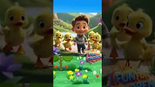 Five Little Ducks |  Fun Nursery Rhyme for Kids