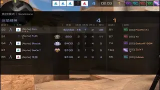 CSPL Alpha vs OC 20+kill