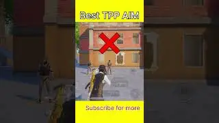 Best TPP Aim Setting 😱#shorts