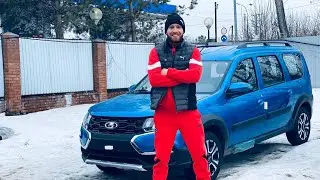 Lada Largus Cross 5 мест Comfort Multimedia 2021г. Лазурно-синий