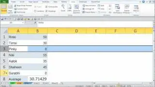 Microsoft Excel 2010 - Array Formula Examples Tutorial 2 of 2