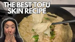 The 10 minute tofu skin yuba dish everyone needs to make!