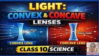 Light: Convex and Concave Lenses. #class10science #cbseboard2026 