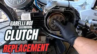 How to garelli noi clutch replacement #garellinoi #srsblastersonly