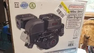 PREDATOR 13 HP/420 CC ENGINE UNBOXING AND FIRST START