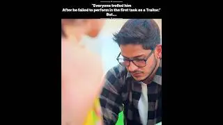 Purav Jha The Traitor🔥| Comes Back Strong 😈 | #puravjha #thetraitors  #thetraitorsindia