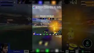 Rocket League SoloQ Overlay and Game HUD - In action 115 #rocketleague #overlay #rl #hud