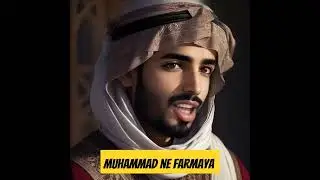 Muhammad ne farmaya || Ai Islamic short || #shorts #islamic #ai