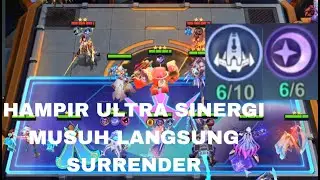 GA JADI ULTRA SINERGI TAPI MUSUH LANGSUNG SURRENDER DI LATE GAME - MAGIC CHESS GOGO