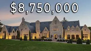 Touring a $8,750,000 French Mansion -- Flower Mound Texas Luxury Home full Walkthrough