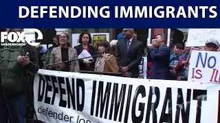 Immigrant advocates in California decry Trump tactics to detain asylum seekers | KTVU