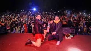 Raju lama,Karan Rai concert in Pathari camp.