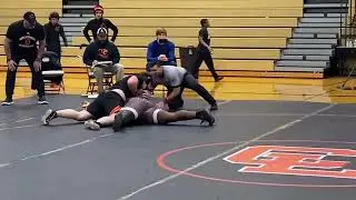 George wins over Hazel Park HS #heavyweight wrestler Jan 24, 2024
