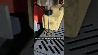 CNC Router Machine se Mango Wood Me Design Banate huye #cncrouter #cnclathe #cncwoodworking #shorts