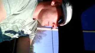 Caught singing in car.
